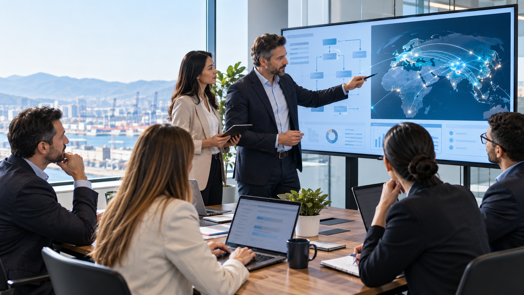 Skalyou Human and AI collaboration creating multilingual digital business solutions from Europe to Central Asia